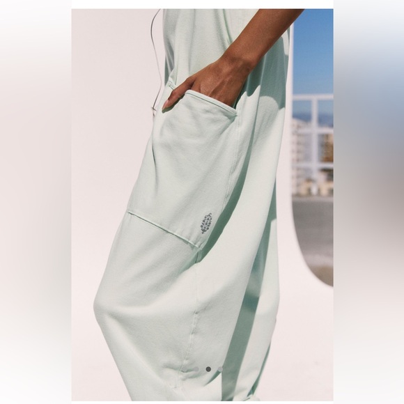 Free People NWT Hot Shot Onesie Size Small, Medium & Large in Pistachio - Picture 3 of 13